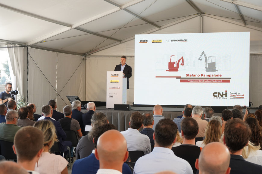 Nieuwe fabriek van CNH Industrial in Cesena, Italië officieel geopend